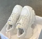 Damen Chunky-Plateau Sneaker – Mesh & Leder-Optik, wasserabweisend, 3–5 cm – Bild 6