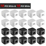 Magnetische Kabel-Clips – selbstklebender Kabelhalter (7 mm) – Bild 13