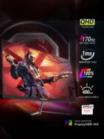 27″ 2K Gaming-Monitor – 170 Hz, 1 ms, IPS, FreeSync – Bild 2