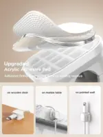 Magnetische Kabel-Clips – selbstklebender Kabelhalter (7 mm) – Bild 3