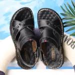 Sommer Herren-Sandalen – rutschfest, dicke Sohle, superweich – Bild 5